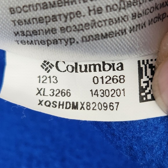 Kansas Jayhawks Columbia Fleece Jacket Womens XL Blue Full Zip Embroidered Logo - Picture 6 of 12